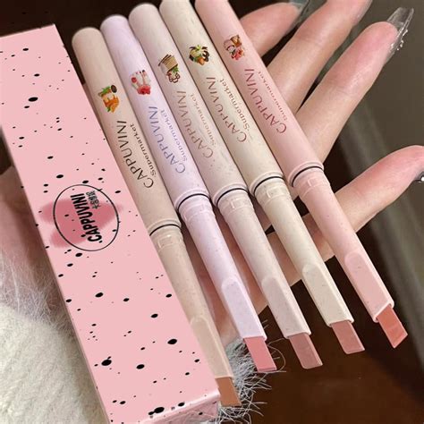 Snapklik Matte Lip Liner Pencil Set 5 Colors Smooth Lip Liner Long Lasting Waterproof Nude