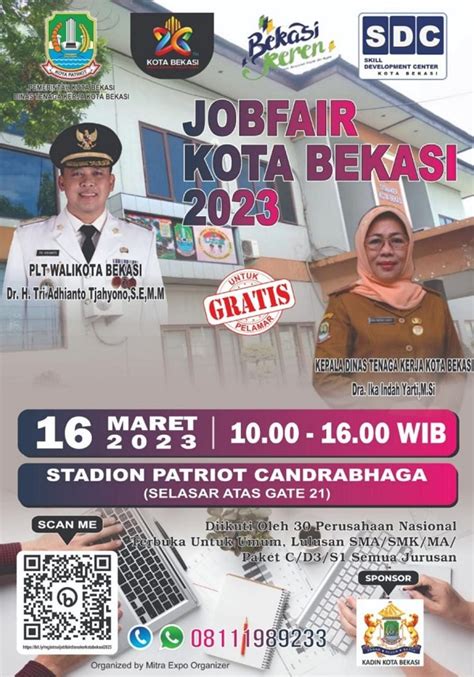 Rangkul Perusahaan Disnaker Kota Bekasi Gelar Acara Job Fair Tahun