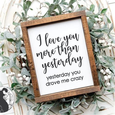 I Love You More Than Yesterday SVG PNG JPEG - Etsy