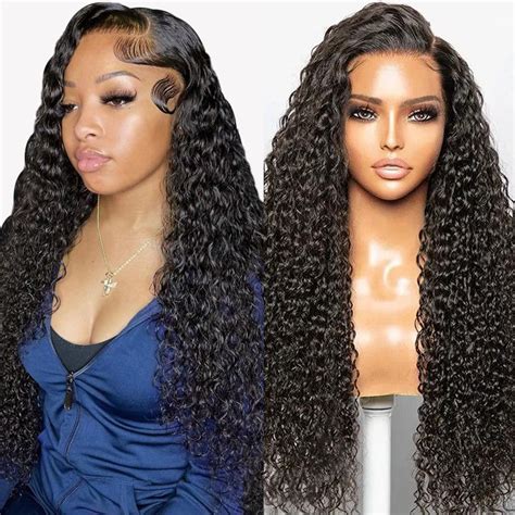 Meiking 30 Inch Body Wave Lace Front Wigs Human Hair Pre Plucked 13x4 Body Wave