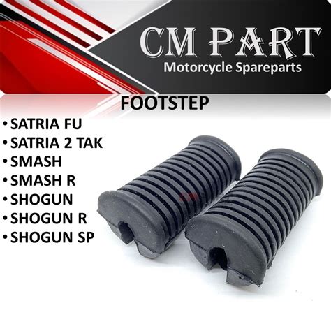 Jual Footstep Karet Barstep Karet Step Depan Suzuki Satria Fu Smash R