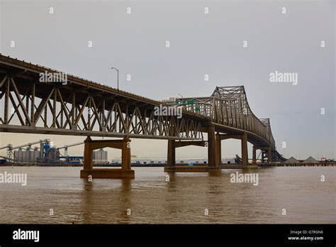 Louisiana Baton Rouge Horace Wilkinson Bridge Interstate i10 over ...