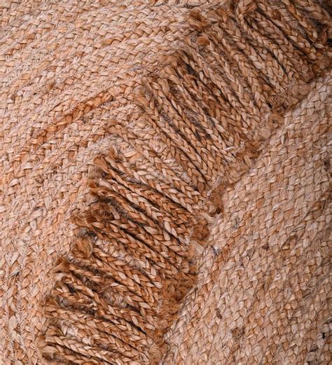 Buy Brown Jute Plain Solids Ft X Ft Hand Woven Carpet By