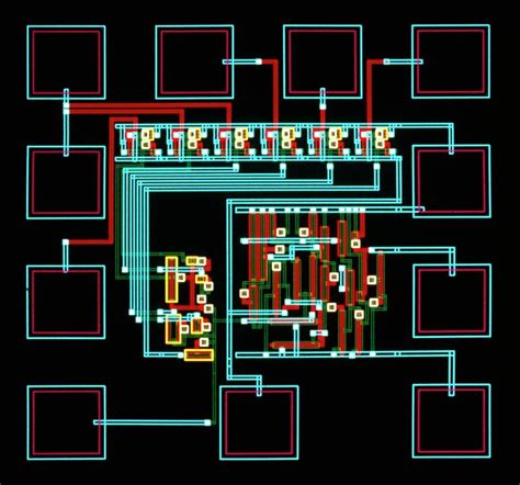 Microelectronic Circuit Design By Computer Photograph by Precision ...