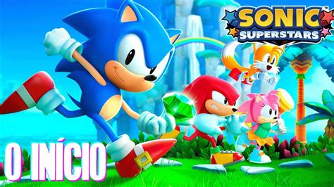 O Novo Jogo Do Sonic No Ps Sonic Superstars O In Cio Youtube