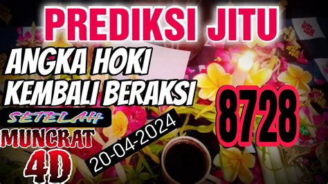 Live ANGKA JITU 4D Sabtu 20 April 2024 Angka Gaib HK Angka Jitu