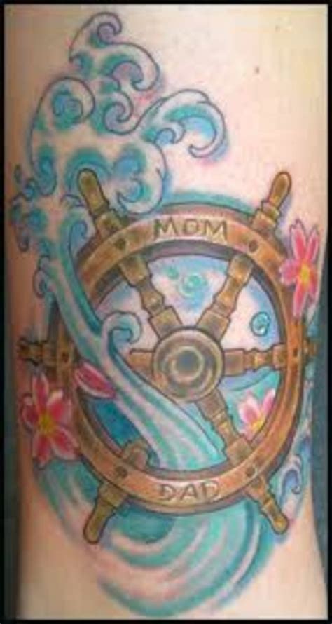 Ships Wheel Tattoos—designs And Meanings Tatring