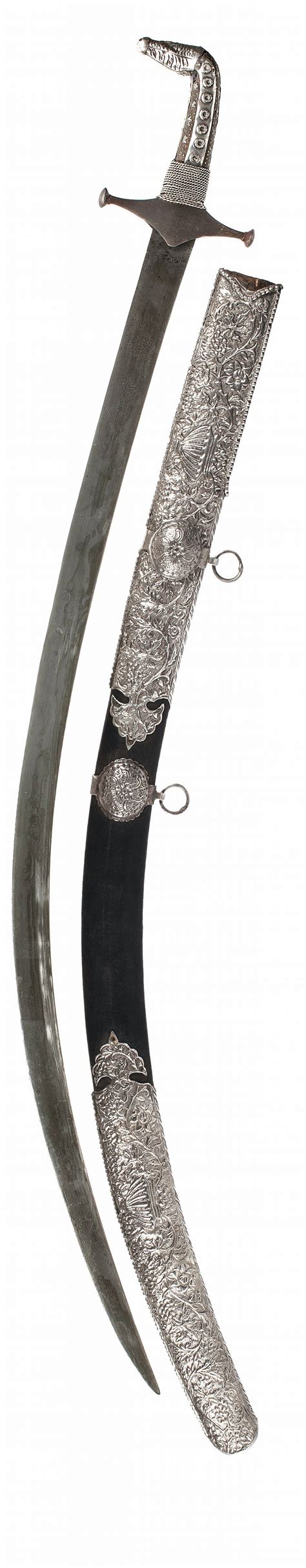 A Syrian Sword 18th Century سيف دمشقي، القرن 18