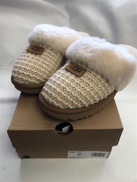 Ugg Womens Cozy Slipper 1117659 Cream Or Charcoal Grey Ebay