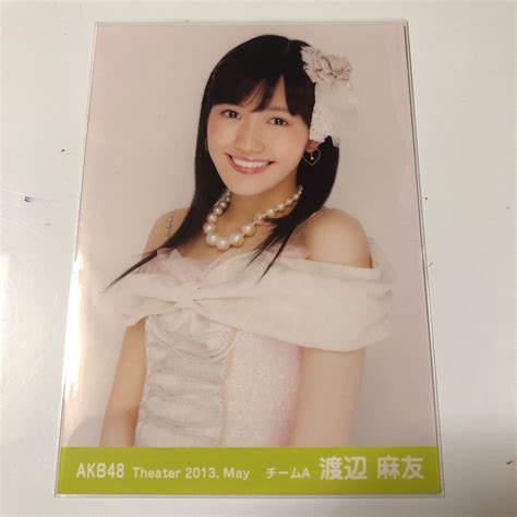 Yahoo オークション Akb48 渡辺麻友 Theater 2013 May 生写真1枚