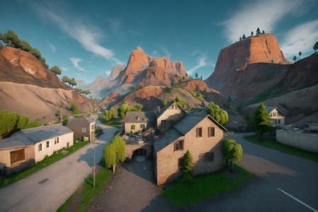 Fortnite Terrain and Architecture - ComfyUI Cloud