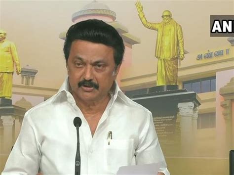 Tamil Nadu Cm Stalin Files Nomination To Contest For Dmk President Post