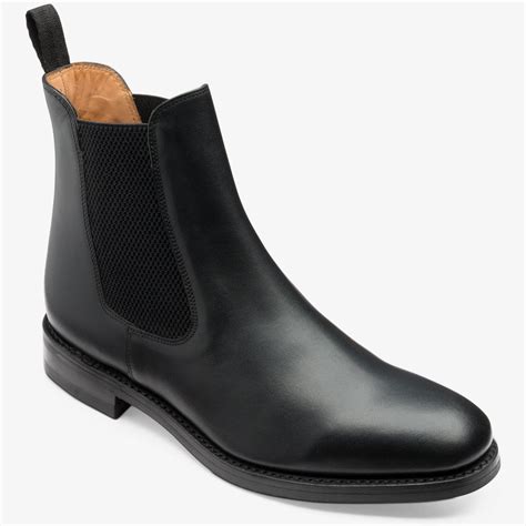 Loake Blenheim Waxed Leather Chelsea Boots 7mile Shoes