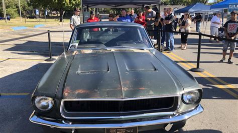 The Actual Steve McQueen Bullitt Car on Display at Lincoln Tech Nashville