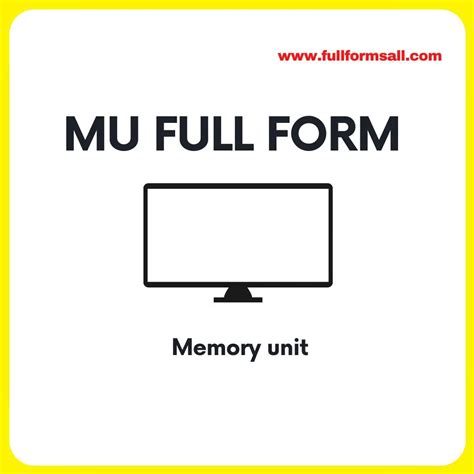 Mu Full Form Fullformsall