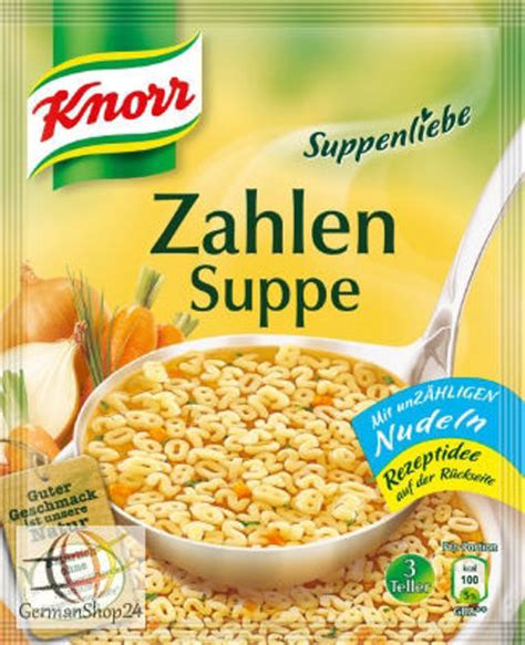 Turkish Food Market Knorr Suppenliebe Zahlen Suppe Vegetable Numbers