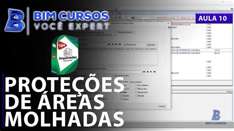 AULA 10 Proteções Arquimedes BIM CURSOS Orçamento YouTube