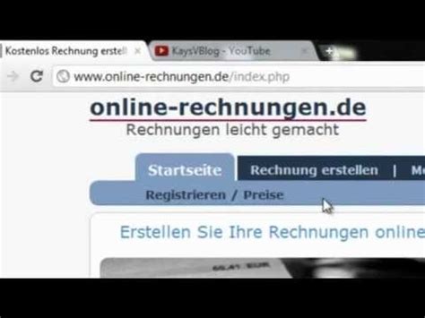 Online Rechnungen Erstellen Kostenlos