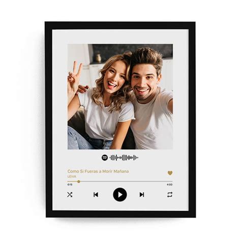 Cuadro Spotify Personalizado Lyricsframe