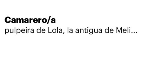 Se Busca Camarero A Para Restaurante Pulpeira De Lola En A Coru A