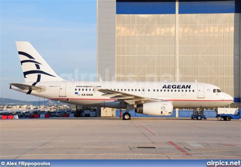 Airpics Net SX OAN Airbus A319 100LR Aegean Airlines Medium Size