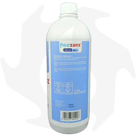 Natural Blu Flacone Litro Formulato Specifico Per Zhalt Portable