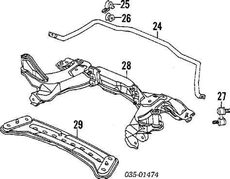 EA0334156 Mazda Casquillo De Barra Estabilizadora Delantera Comprar Barato