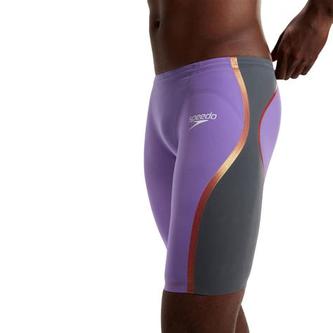 Speedo Fastskin Lzr Intent Jammer Purple Grey Ness Swimwear