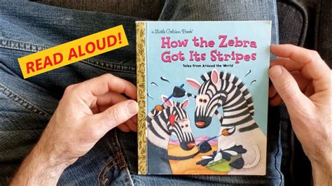 How The Zebra Got Its Stripes Read Aloud Author Justine And Ron