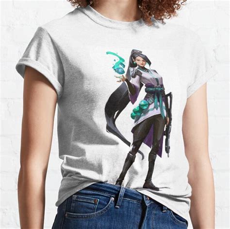 Valorant Sage Agent T Shirts Redbubble