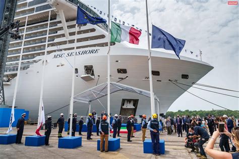 Fincantieri Consegna Msc Seashore La Pi Grande Nave Da Crociera Mai