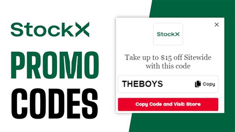 Stockx Promo Codes TOP Discount Codes 2024 YouTube