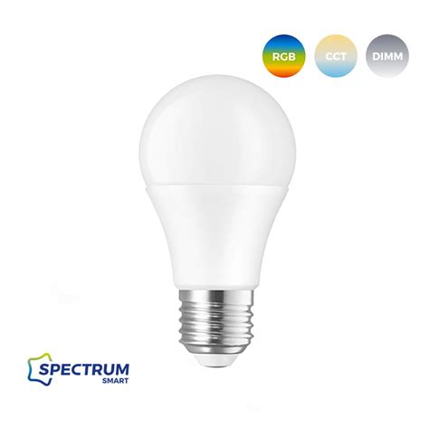 Led Gls W Tuya Smart Wi Fi Rgbw Cct Dimm Spectrum Woj Spectrum