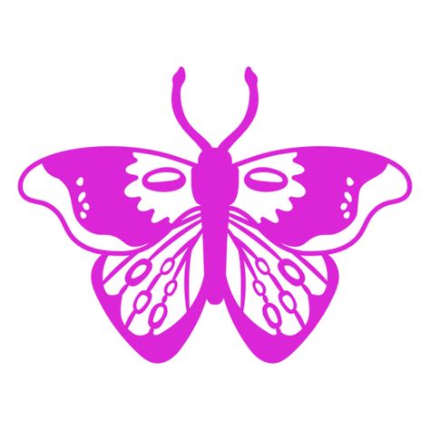 Design PNG E SVG De Desenho De Recorte De Borboleta Rosa Para Camisetas