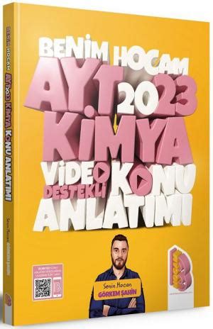 AYT Kimya 30 Organik Kimya 10 Deneme Video Çözümlü AYDIN YAYINLARI