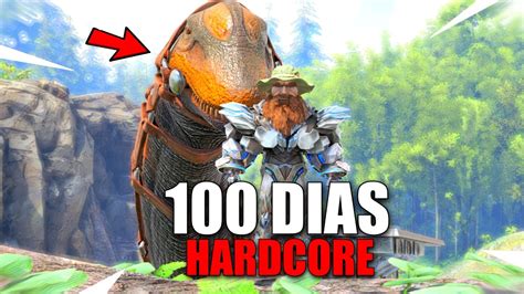 TENGO 100 DIAS Para DOMESTICAR A TODOS Los DINOS De ARK En HARDCORE