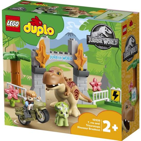 Lego Duplo Ausbruch Des T Rex Und Triceratops Astromarkenhaus