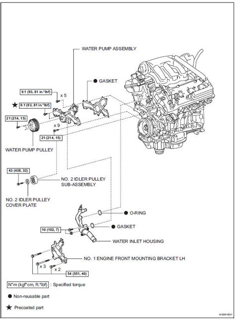 Toyota Sienna Service Manual Water Pump Gr Fe Cooling Engine