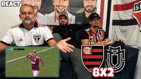 React Flamengo X Maring Chuva De Gols Flamengo Classificado Youtube