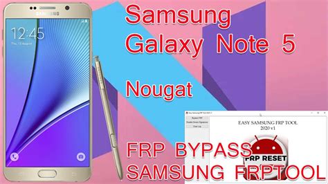 Samsung Galaxy Note Sm N C Nougat Google Account Bypass Youtube