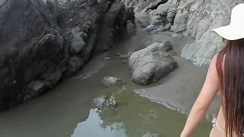 Sexo Al Aire Libre Pareja Amateur Follando En La Playa Con Sexy Bikini Y Mujer Con Cuerpo