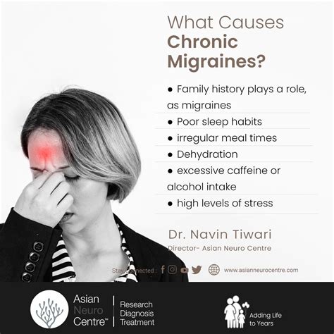 What Causes Chronic Migraines? - Dr. Navin Tiwari - Asian Neuro Centre