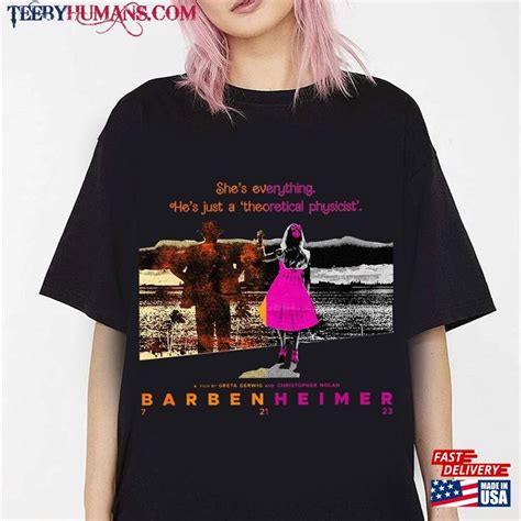 Vintage Barbenheimer Shirt Barb Oppenheimer 2023 Classic Unisex