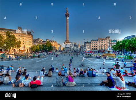 Trafalgar Square, London, England Stock Photo - Alamy