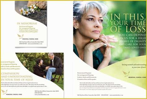 Funeral Booklet Template Free Download Of Funeral Flyers Psd Indd Ai ...