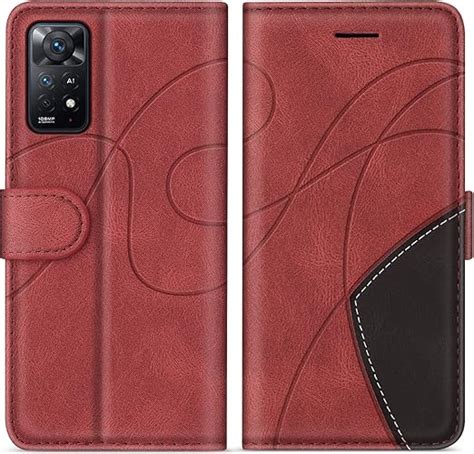 Kkeiko Coque Pour Xiaomi Redmi Note Pro G G Portefeuille Etui