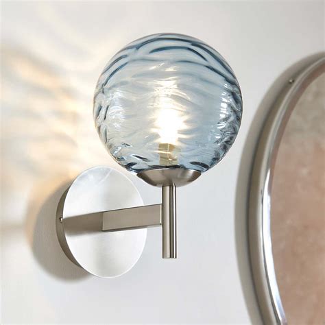 Aqua Bathroom Wall Light | Dunelm