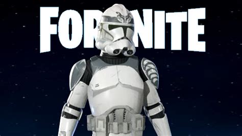 Wolf Pack Trooper Skin Fortnite Gameplay Star Wars Battle Pass