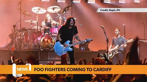 Wales Headlines June Foo Fighters Coming To Cardiff Video Dailymotion