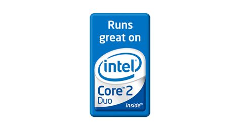 Intel Core 2 Duo Logo - LogoDix